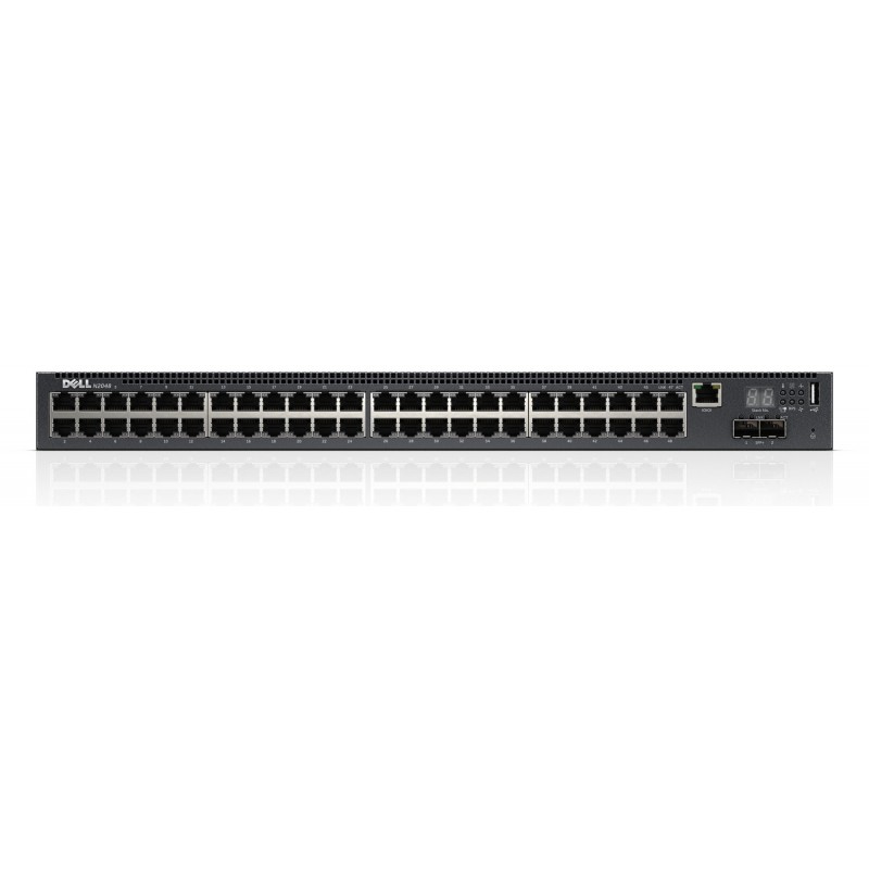 DELL PowerConnect N2048 Gestionado L3 Gigabit Ethernet (10 100 1000) Negro 1U 210-ABNX