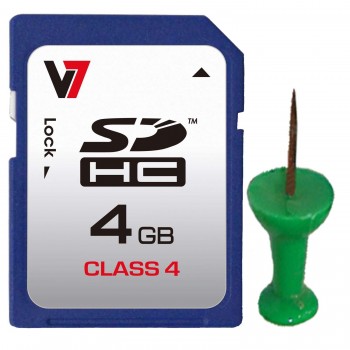 V7 Micro SDHC 32 GB Clase 10 + adaptador SD VAMSDH32GCL10R-2E