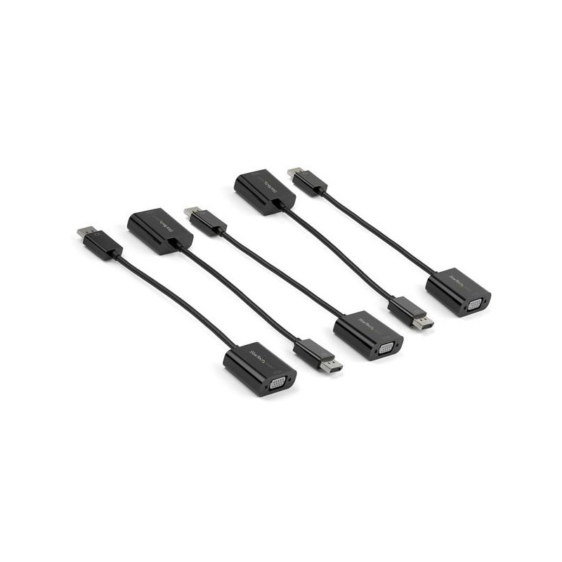 StarTech.com Adaptador DisplayPort a VGA - 1920x1200 - Paquete de 5 DP2VGA3X5