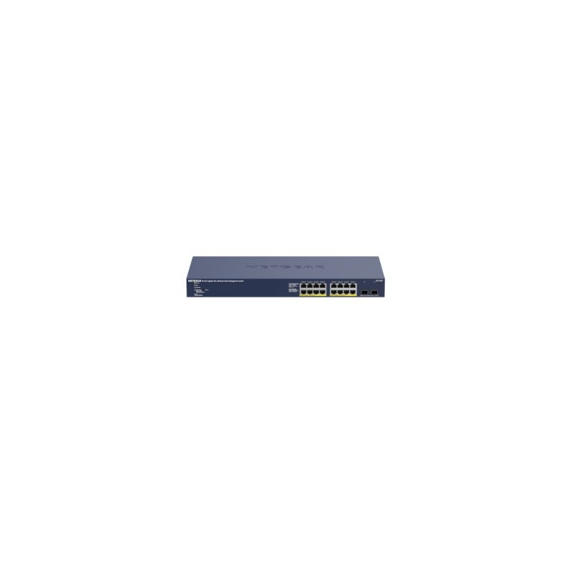Netgear GS716TP-100EUS switch Gestionado L2 L3 L4 Gigabit Ethernet (10 100 1000) Azul Energía sobre 