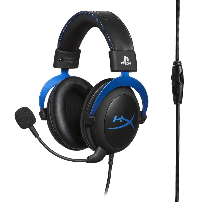 HyperX Cloud - Negro, Azul HX-HSCLS-BL EM