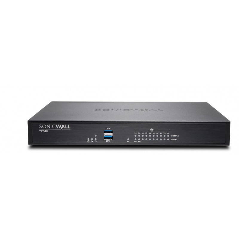 SonicWall TZ600 + Advanced Edition (3 Years) cortafuegos (hardware) 1500 Mbit s Escritorio 01-SSC-1737