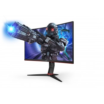 AOC C27G2ZE BK - 27" - 1920x1080 - Full HD LED - Negro, Rojo