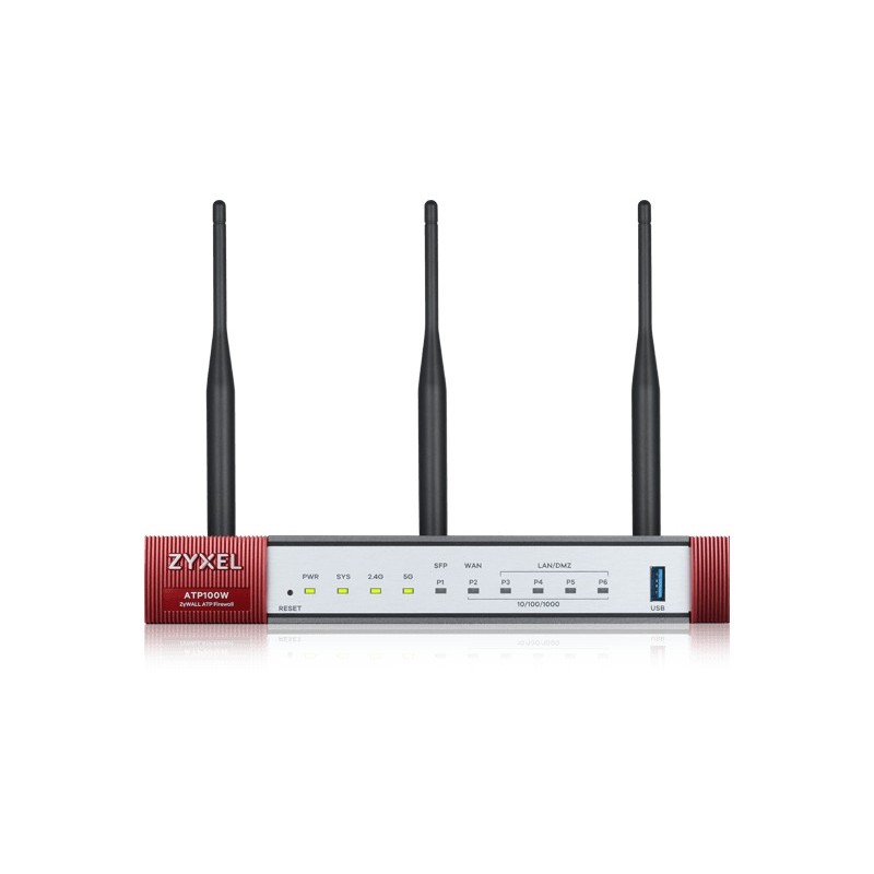 Zyxel ATP100W cortafuegos (hardware) 1000 Mbit s Escritorio ATP100W-EU0102F