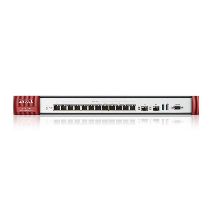 Zyxel ATP700 cortafuegos (hardware) 6000 Mbit s 1U ATP700-EU0102F