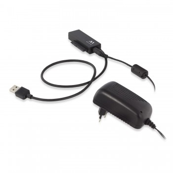 Ewent EW7018, USB Type-A, SATA, Negro, Windows 10 