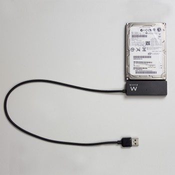 Ewent EW7018, USB Type-A, SATA, Negro, Windows 10 