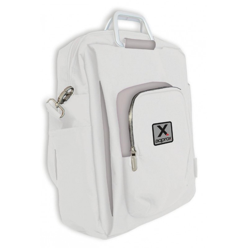 15.6 WhiteGreen Street Notebook Bag APPNBST15WG