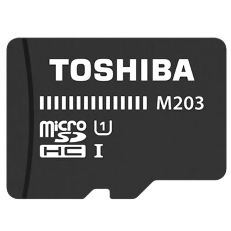 Toshiba M203, 32 GB, microSDXC 32GB MicroSDXC Clase 10 Negro THN-M203K0320EA
