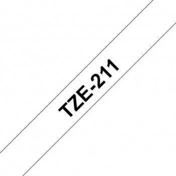 TZE-211 LAMINATED TAPE 6MM 8M TZE211