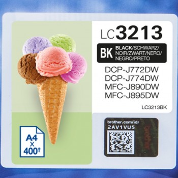 Brother LC-3213BK LC-3213 Negro LC3213BK