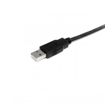 StarTech.com Cable de 1m USB 2.0 Alta Velocidad Macho a Macho USB A - Negro - 1 x Tipo A Macho USB - USB2AA1M