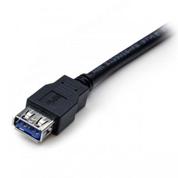 StarTech.com Cable 1,8m Extensión Alargador USB 3.0 SuperSpeed - Macho a Hembra USB A - Extensor - N USB3SEXT6BK