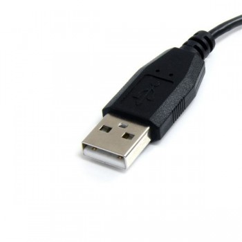 StarTech.com Cable Micro USB de 91cm Acodado - A a Micro B en Ángulo Izquierdo, 0,9 m, USB A, Micro- UUSBHAUB3LA
