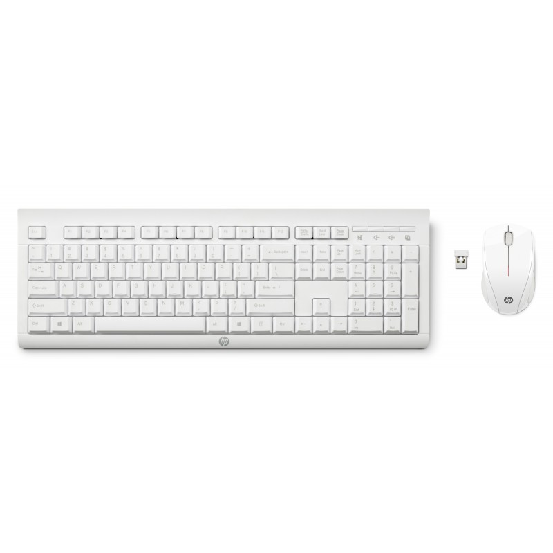 C2710 WIRELESS KEYBOARD+MOUSE WHITE M7P30AAABE