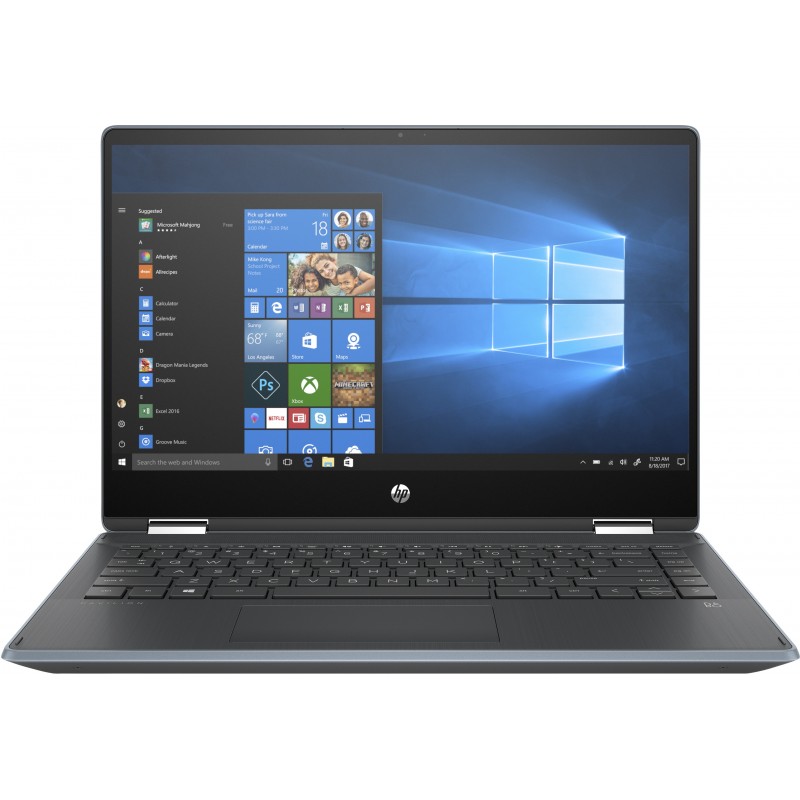 HP Pavilion x360 14-dh0021ns Azul Híbrido (2-en-1) - 14" - 1920x1080 Táctil - Intel Core i3 - 4GB -  7NA86EAABE?WOR