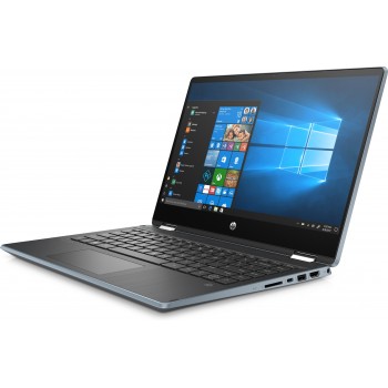 HP Pavilion x360 14-dh0005ns Azul, Plata Híbrido (2-en-1) - 14" - 1920x1080 táctil - Intel Core i3-8 6BK96EAABE