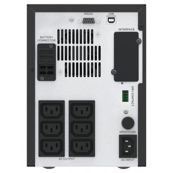 APC Easy UPS SMV (UPS) Línea interactiva 1000 VA 700 W 6 salidas AC SMV1000CAI