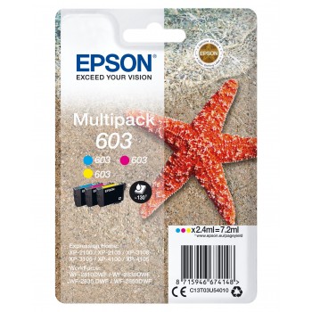 Epson Multipack 3 colores 603 Ink C13T03U54010