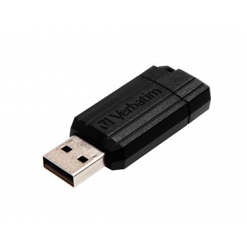 Verbatim PinStripe 128GB unidad flash USB USB tipo A 2.0 Negro 49071
