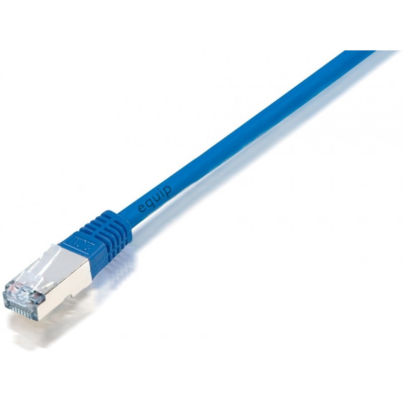 Equip Cat.5e F UTP 10m cable de red Cat5e F UTP (FTP) Azul 225436