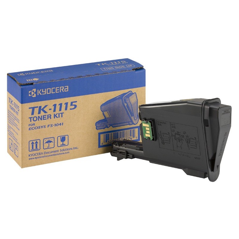 KYOCERA TK-1115 Original Negro 1 pieza(s) 1T02M50NLV