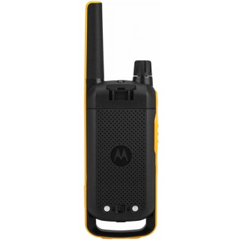 Motorola T82 Extreme Twin Pack, Professional mobile radio (PMR), 16 channels, 10000 m, LED, Micro-US B8P00811YDEMAG
