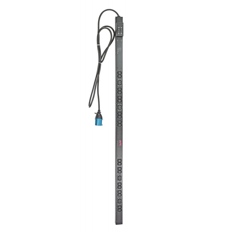 APC RACK PDU. BASIC. ZERO U. 32A. 230V. (20)C13 & (4)C19, Negro, IEC 309 32A, (20) IEC 320 C13 (4) I AP7553