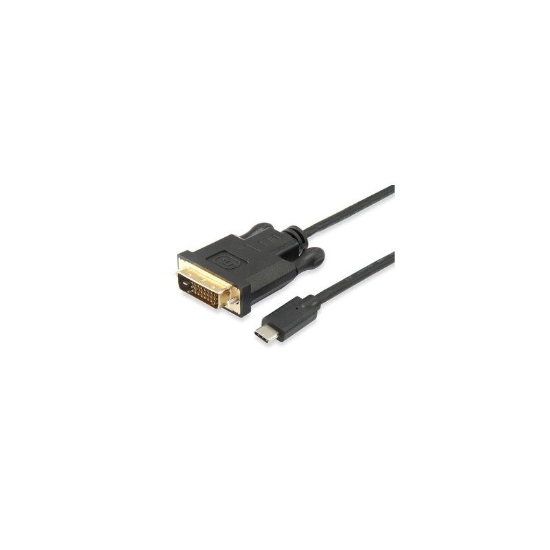 Equip 133468, 1,8 m, USB C, DVI-D, Macho, Macho, Derecho