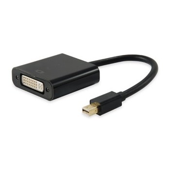 Equip 133433, Mini DisplayPort, DVI-I, Macho Hembra, Negro