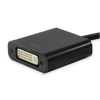 Equip 133433, Mini DisplayPort, DVI-I, Macho Hembra, Negro