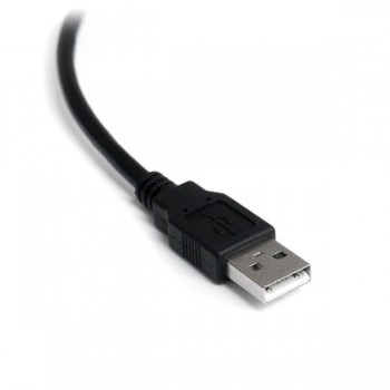 Cable 1,8m USB a Puerto Serie Serial RS232 DB9 con Retención del Puerto de Asignación COM ICUSB2321F
