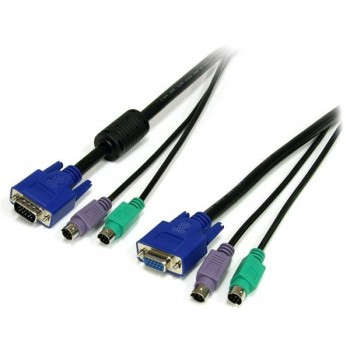 StarTech.com SVPS23N1_6, VGA, 2 x PS 2, M M, VGA, 