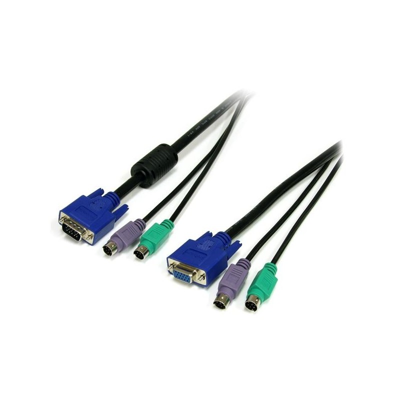 StarTech.com SVPS23N1_6, VGA, 2 x PS 2, M M, VGA, 