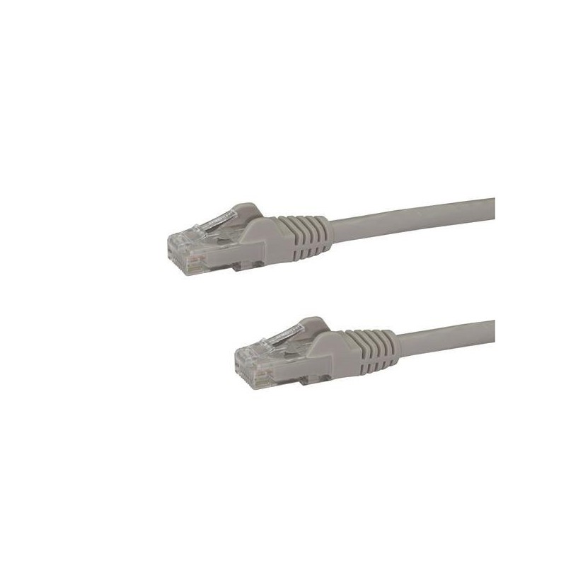 StarTech.com Cable de 2m Gris de Red Gigabit Cat6  N6PATC2MGR