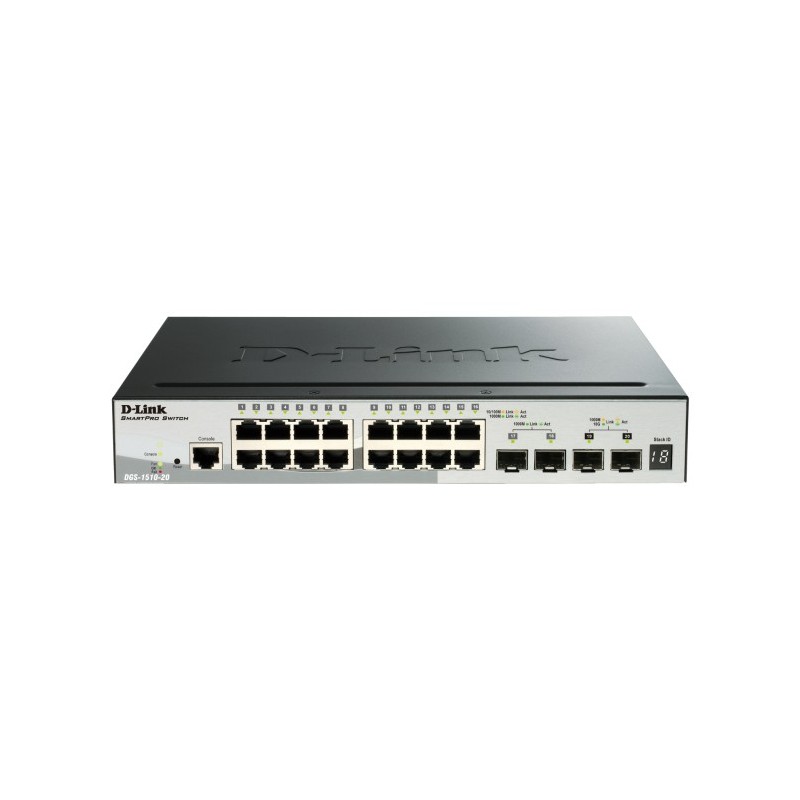 D-Link DGS-1510 48 puertos RJ-45 Negro DGS-1510-52XMP