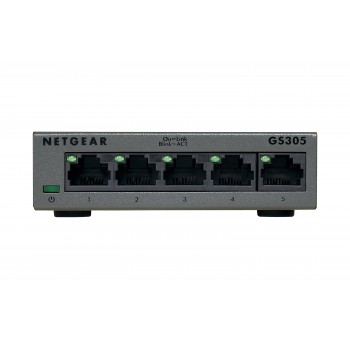 Netgear GS305-100PES 5 puertos RJ-45 Gris GS305-10PES