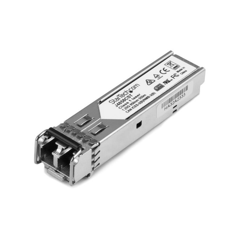 STARTECH J4858CST Módulo Transceptor SFP+ de Fibra Gigabit - Compatible con HP J4858C - Monomodo LC 
