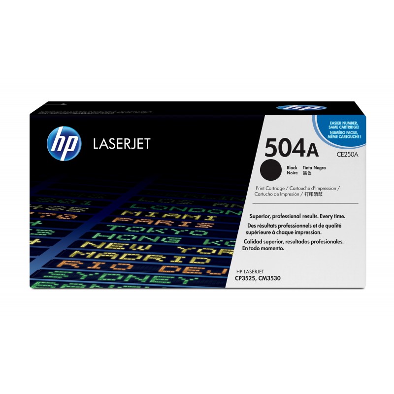 HP 504A Original Negro CE250A