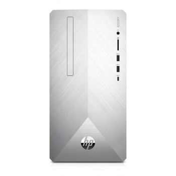 HP Pavilion 590-p0046ns 3,6 GHz AMD Ryzen 5 2400G Plata Mini Tower PC 6VJ97EA