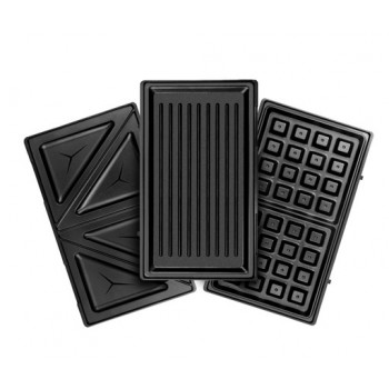 SANDWICHERA TAURUS MIAMI PREMIUM - 900W - 3 PLACAS ANTIADHERENTES EXTRAIBLES INTERCAMBIABLES - 2 PIL 968,411