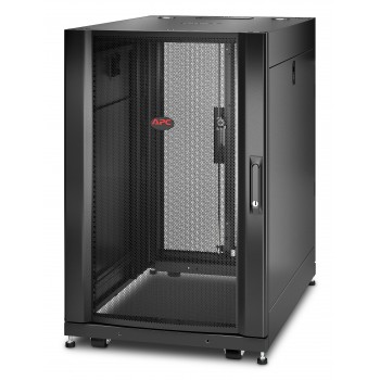 APC NetShelter SX 18U Rack o bastidor independiente Negro AR3006