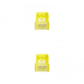 Nanocable Cable de red latiguillo RJ45 LSZH Cat.6A UTP AWG24, Amarillo, 2.0m 10.20.1802-Y