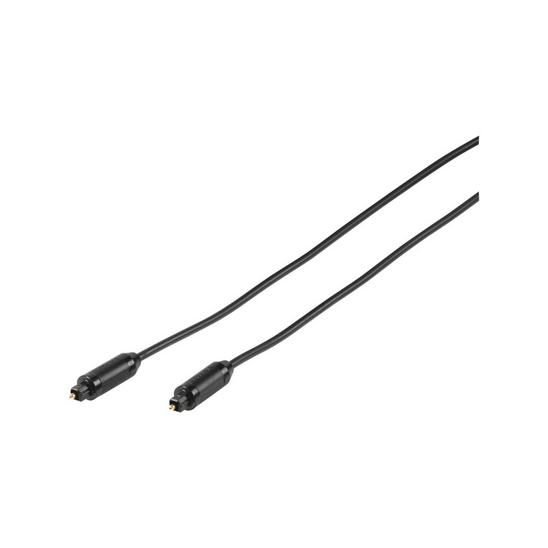 Vivanco 46150 cable de audio 2 m TOSLINK Negro