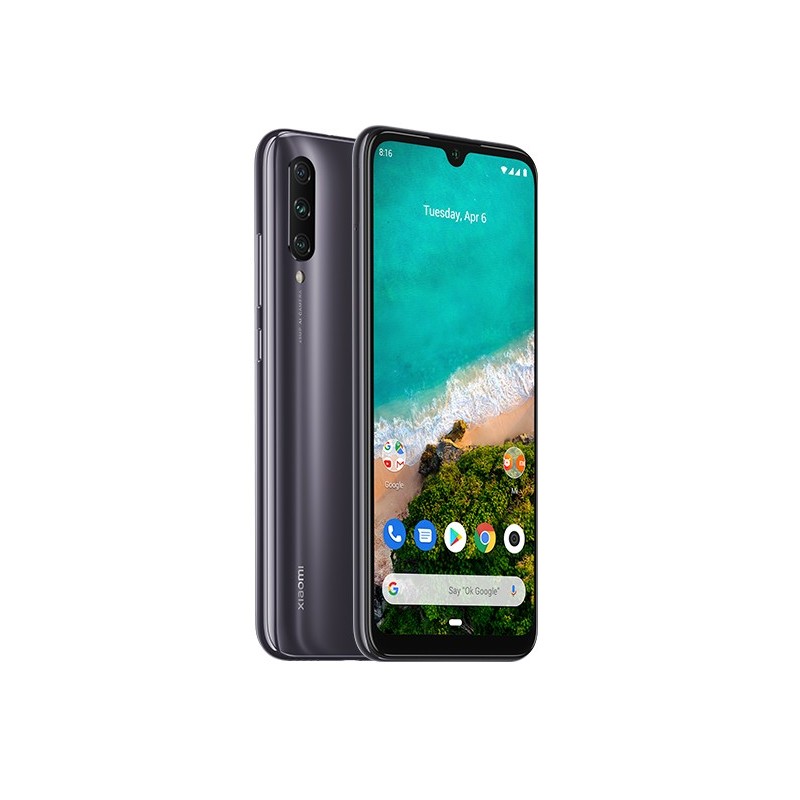 Xiaomi Mi A3 - 6.09" - 4GB - 64GB - Gris 4030 mAh MZB7940EU