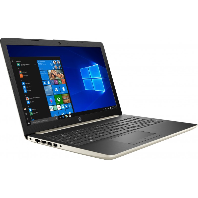 HP 15-da1076ns Negro, Oro, Plata - 15.6" - 1366x768 - Intel Core i7-8565U - 8GB - 1000 GB HDD 6EN81EA