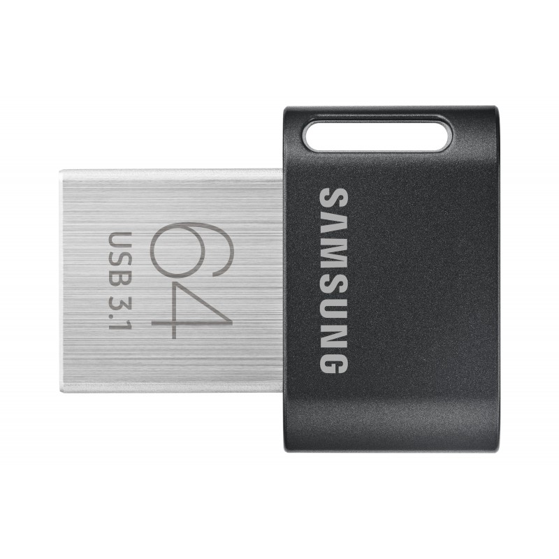 Samsung Fit Plus 64 GB USB tipo A 3.2 Gen 1 (3.1 Gen 1) Gris, Plata MUF-64AB APC