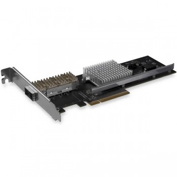 StarTech.com Tarjeta de Red QSFP+ para Servidores - PCI Express - con Chipset Intel XL710 PEX40GQSFPI