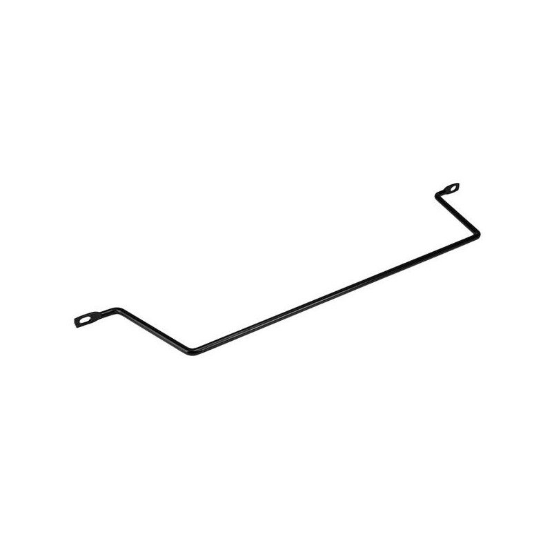 StarTech.com Barra Horizontal para Gestión de Cableado - Barra Recta con Doblés de 5cm para Instalac CMLB104