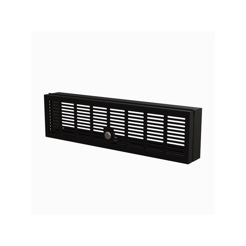 StarTech.com Cubierta de Seguridad de 3U para Rack - Abisagrada RKSECLK3U